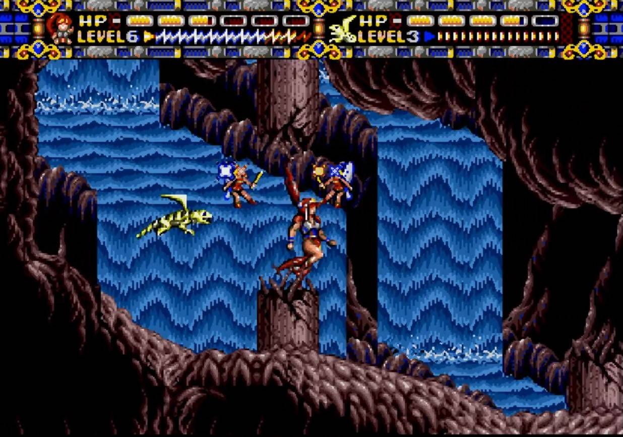Alisia Dragoon - геймплей игры Sega Mega Drive\Genesis